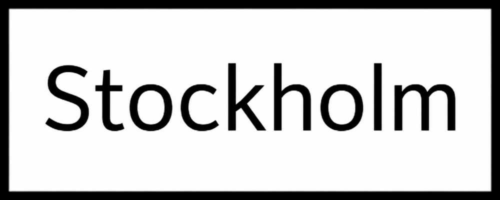 stockholm logo zwart